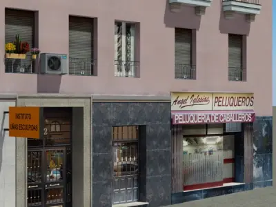 Building Low-poly 3D model