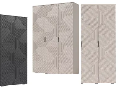 Wardrobe Shelton Free 3D model