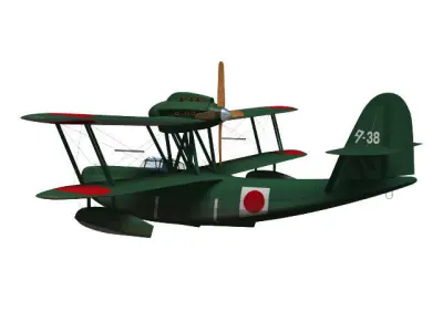 E11A1 Type98 Laura 3D model