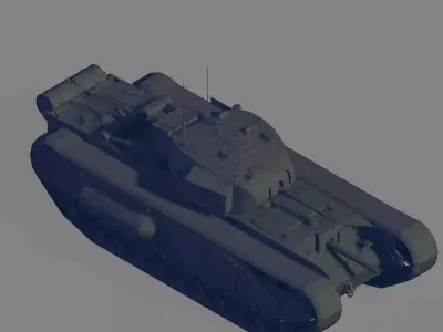 Churchill I 3D model