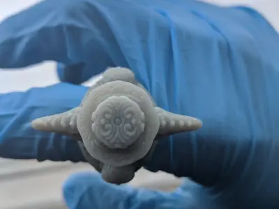 plague doctor ring 3D print model