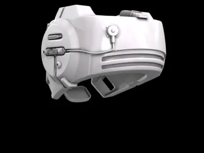 Star Wars Return of the Jedi B-wing pilote helmet 3D print model