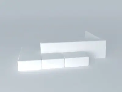 Double Sided Sectional 3D model