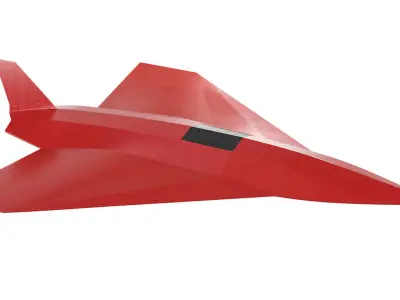 Hadid-110 kamikaze Dalahu drone 3D model