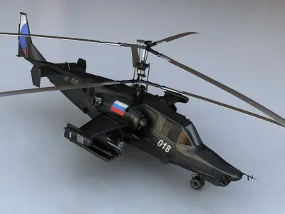 Ka-50 Black Shark  3D model