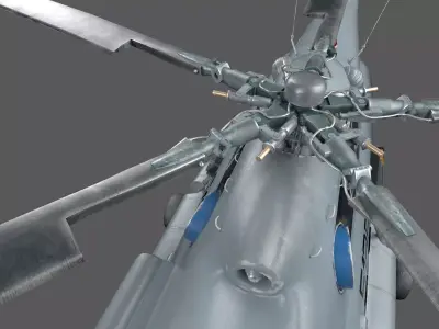 Aircraft K-31 Low-poly 3D model