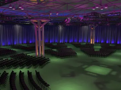 New York Convention Center 3D model