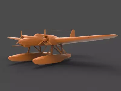 Heinkel He 115 3D print model