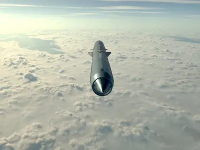 BrahMos Cruise Missile Low-poly 3D model