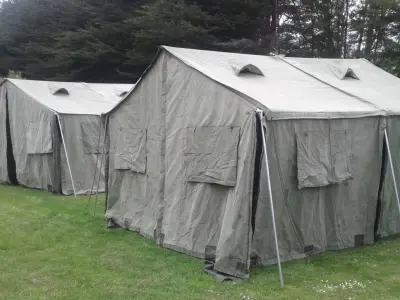Military tent 11ft x 11ft 3D model