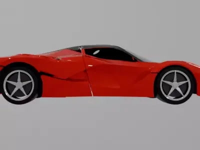 La Ferrari Free low-poly 3D model