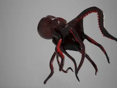 KRAKEN octopus 3D model