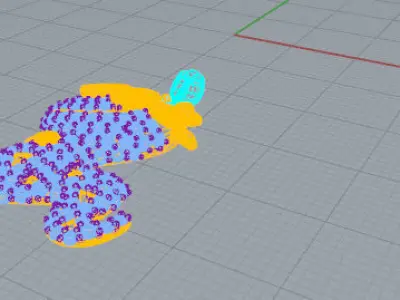 Pendente Serpente Free 3D model