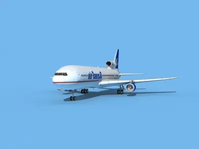 Lockheed L-1011 TriStar Air Transat 2 3D model