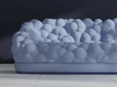 Unique Sofa Design 01 Free 3D model