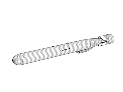Tomahawk Missile 3D model