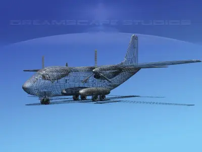 Alenia C-27A Spartan USAF 3 3D model