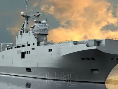 Mistral LHD 3D model