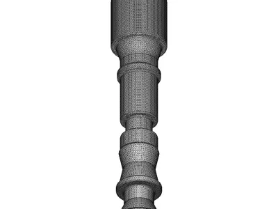 Space Rocket Toy 3D print model