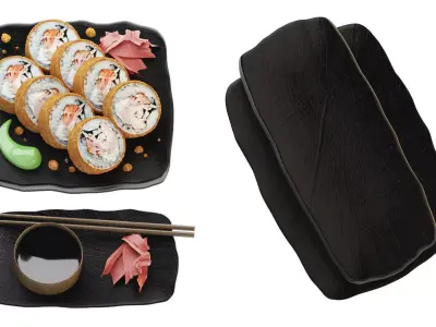 Bonna cookware set Shade Series 3D model