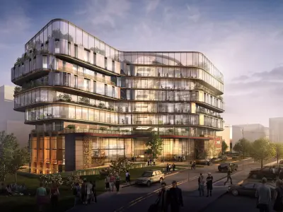 Modern Office Building 3D model