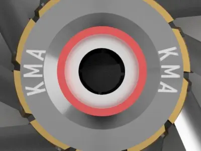 mechanical fan 2 3D model