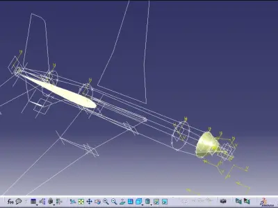 Basic Aircraft Model for Beginners 3D model