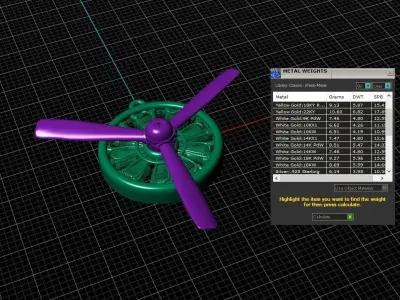 Plane engine 3D print model