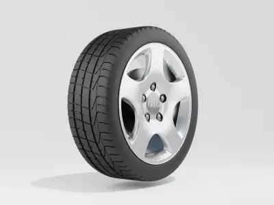 Audi A8 D2 1999 Wheel 3D model