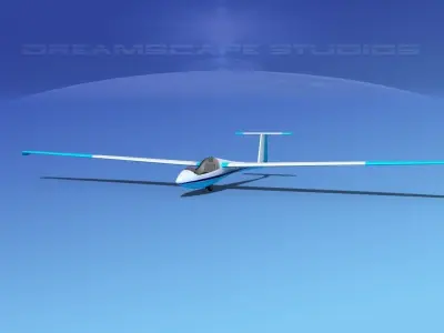 Centrair C-101 Pegase V02 Low-poly 3D model