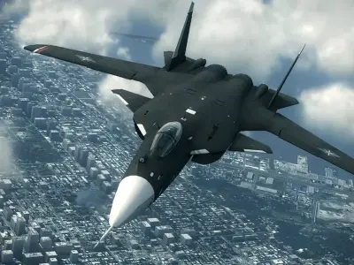 sukhoi su-47 3D model