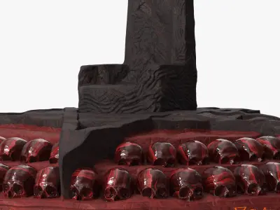 The Devil Throne 3D model