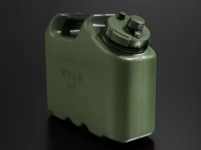 Military Fuel Can 05 3D print model