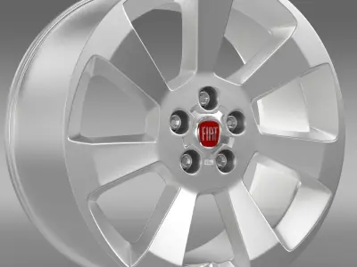 Fiat Doblo Cargo rim 2015 3D model