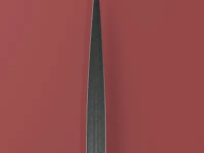 Glamdring sword 3D model