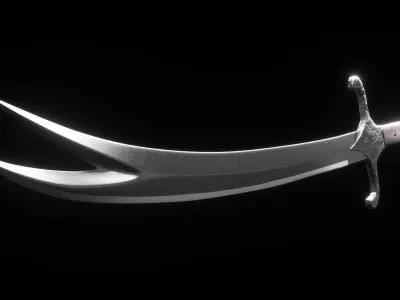 Sword of Imam Ali 3D model