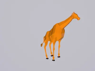 Zarafa animal Free 3D model