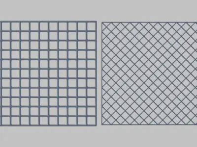 Free Commercial-Use Grids Free 3D model