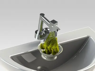 Sink Design 7 Free 3D model