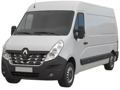 Renault Master 2015 PanelVan L3H2 3D model