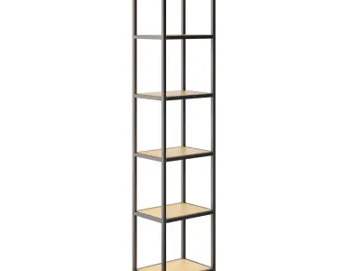 drawels and shelving units Free 3D model