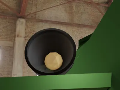 BA-64 Low-Poly - Blender Low-poly 3D model