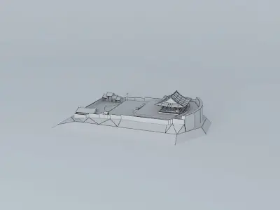 Suwon dongjangdae yeonmudae Dongjangdae Yeonmudae Hwaseong Fo... Free 3D model