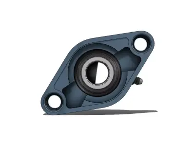 Unidade Rolamento de Esferas SKF FYTJ 20 TF Ball Bearing Unit 3D model