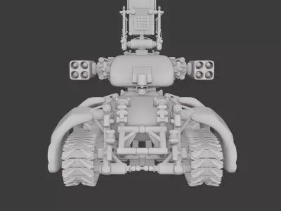 Drone Tank Free 3D model
