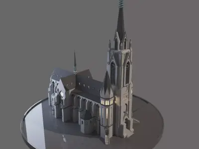 St Francis de Sales Church 3D model