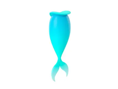 Mermaid Tail 3D model