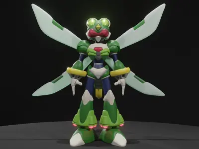 Commander Yammark 3D model