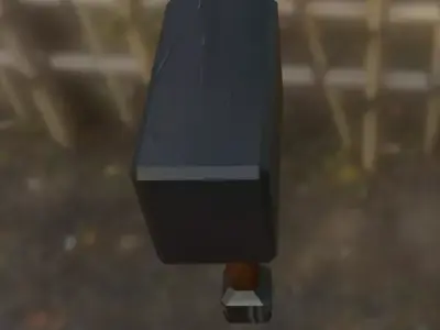 Hero Hammer Low-poly 3D model