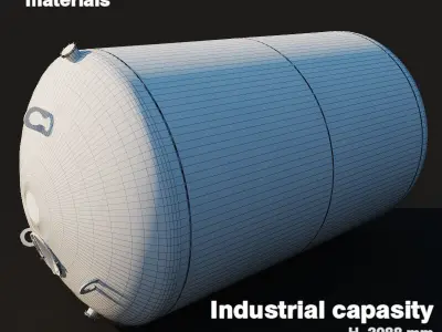 Industrial capasity N1 3D model